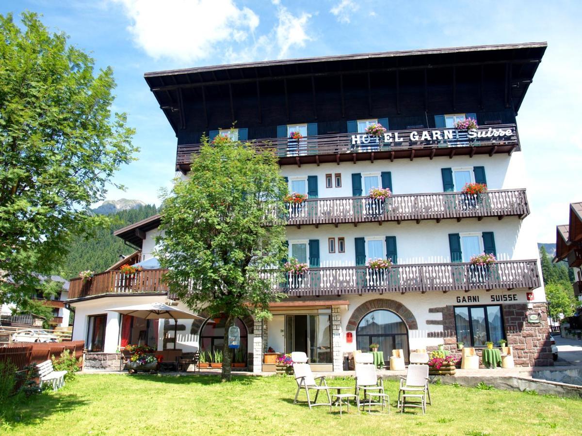 Hotel Garni Suisse San Martino Di Castrozza Exteriér fotografie
